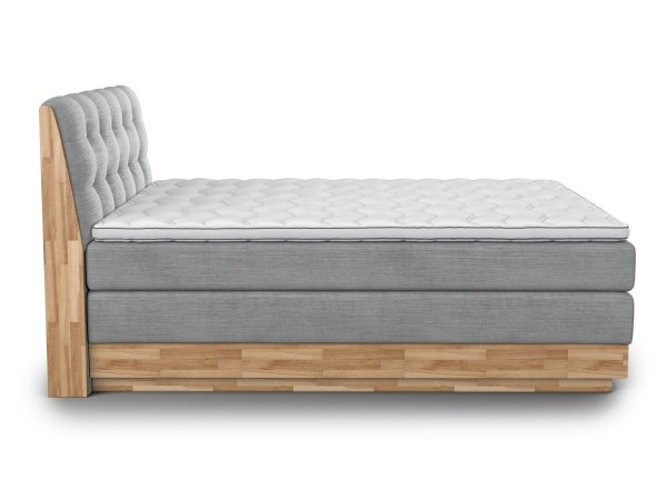 Postel boxspring s úložným prostorem MELISSA 2 dub masiv
