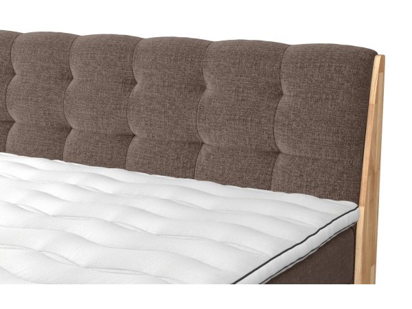 Postel boxspring s úložným prostorem MELISSA 2 dub masiv