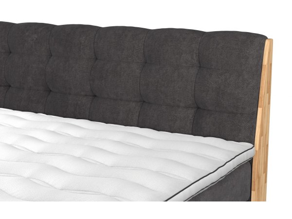Postel boxspring s úložným prostorem MELISSA 2 dub masiv