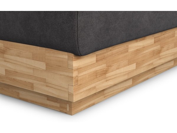 Postel boxspring s úložným prostorem MELISSA dub masiv