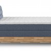 Postel boxspring s úložným prostorem a LED osvětlením MELISSA dub masiv