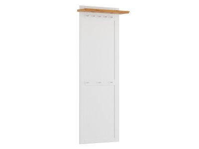 Věšákový panel do předsíně (typ 28) RONE bílá/borovice