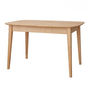 Rozkládací dubový jídelní stůl TELLO 120-165x80