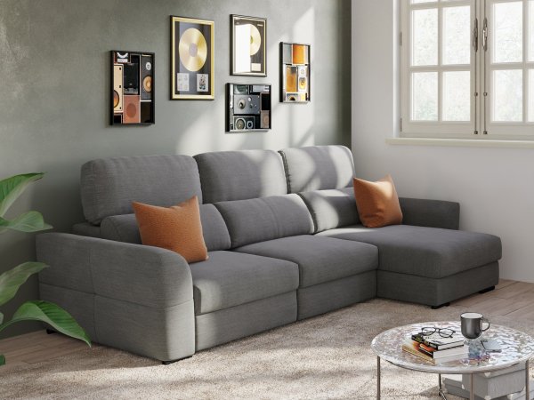 Sedací souprava s výsuvným sedákem MERAN