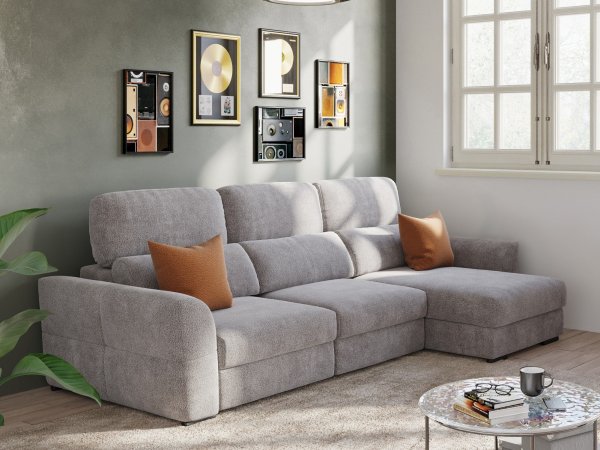 Sedací souprava s výsuvným sedákem MERAN