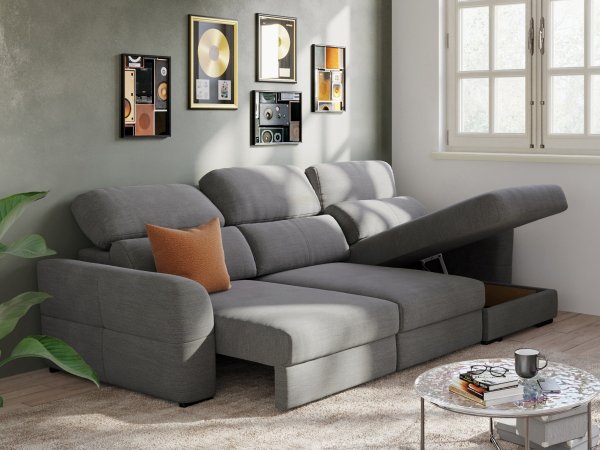 Sedací souprava s výsuvným sedákem MERAN