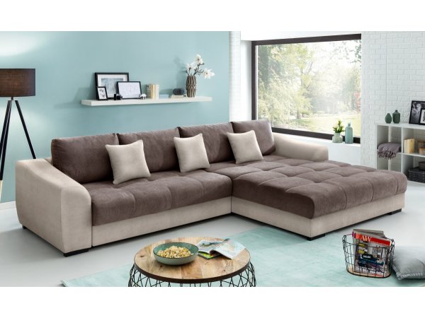 Rohová rozkládací sedací souprava FLEX