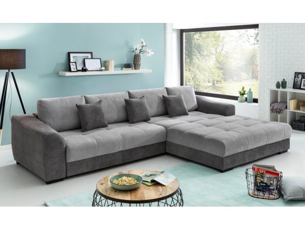 Rohová rozkládací sedací souprava FLEX