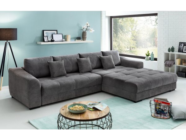 Rohová rozkládací sedací souprava FLEX