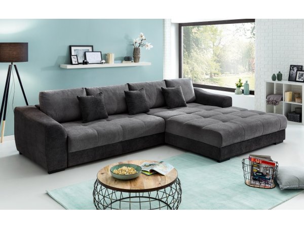 Rohová rozkládací sedací souprava FLEX
