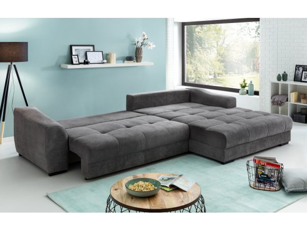 Rohová rozkládací sedací souprava FLEX