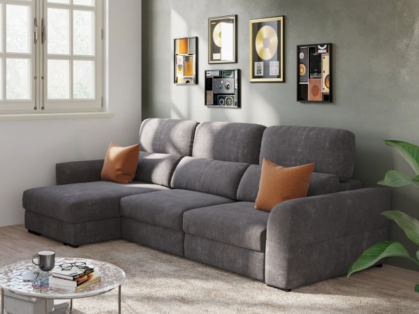 Sedací souprava s výsuvným sedákem MERAN