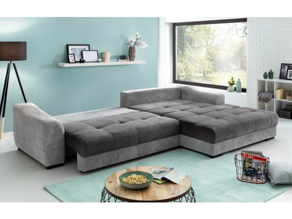 Rohová rozkládací sedací souprava FLEX