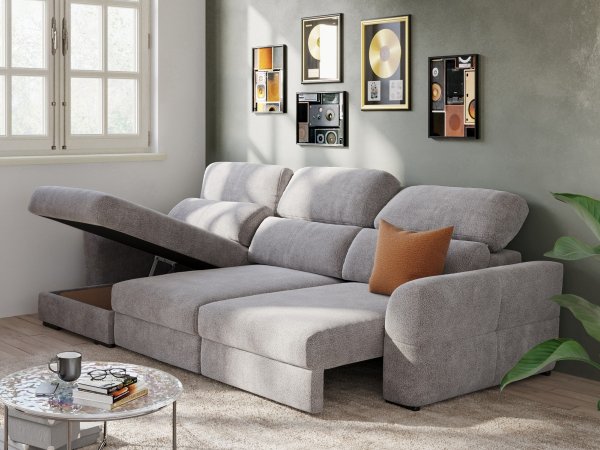 Sedací souprava s výsuvným sedákem MERAN