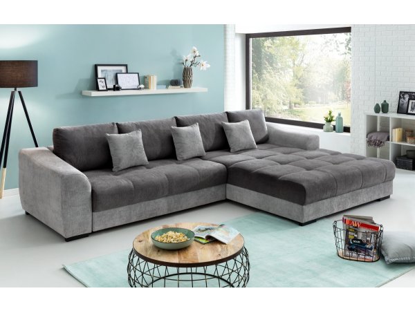 Rohová rozkládací sedací souprava FLEX