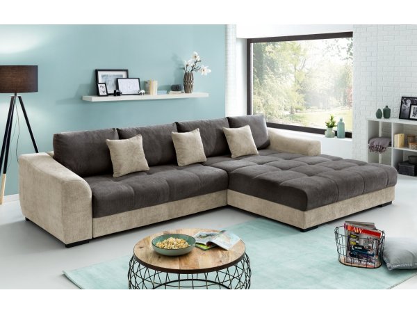 Rohová rozkládací sedací souprava FLEX
