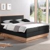 Postel boxspring s úložným prostorem KOLETA dub masiv