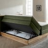 Postel boxspring s úložným prostorem KOLETA dub masiv