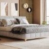Postel boxspring s úložným prostorem MOONSHOT II dub masiv