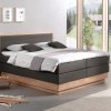Postel boxspring s úložným prostorem KOLETA dub masiv