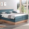 Postel boxspring s úložným prostorem KOLETA dub masiv