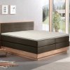 Postel boxspring s úložným prostorem KOLETA dub masiv