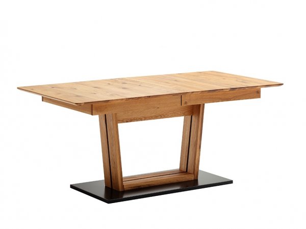 Rozkládací jídelní stůl z masivu MORENA C dub divoký olejovaný