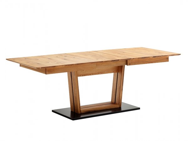 Rozkládací jídelní stůl z masivu MORENA C dub divoký olejovaný