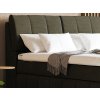Postel boxspring s úložným prostorem MOONSHOT II dub masiv
