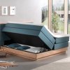 Postel boxspring s úložným prostorem KOLETA dub masiv