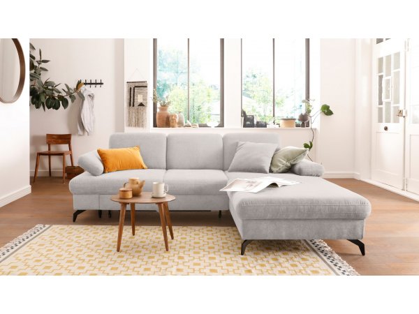 Rohová rozkládací sedací souprava MORRIS