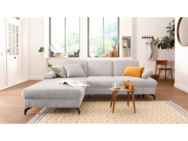 Rohová rozkládací sedací souprava MORRIS