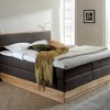 Postel boxspring s úložným prostorem KOLETA dub masiv