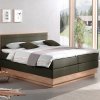 Postel boxspring s úložným prostorem KOLETA dub masiv