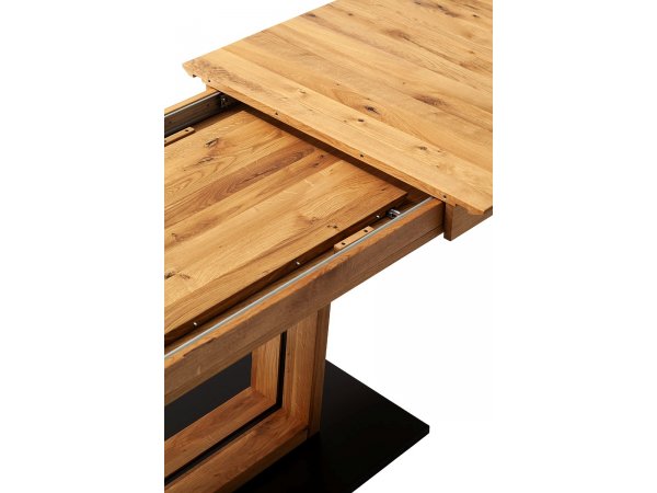 Rozkládací jídelní stůl z masivu MORENA C dub divoký olejovaný