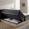 Postel boxspring s úložným prostorem KOLETA dub masiv