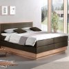 Postel boxspring s úložným prostorem KOLETA dub masiv