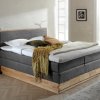 Postel boxspring s úložným prostorem KOLETA dub masiv