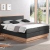Postel boxspring s úložným prostorem KOLETA dub masiv