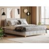 Postel boxspring s úložným prostorem MOONSHOT II dub masiv