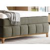 Postel boxspring s úložným prostorem MOONSHOT II dub masiv