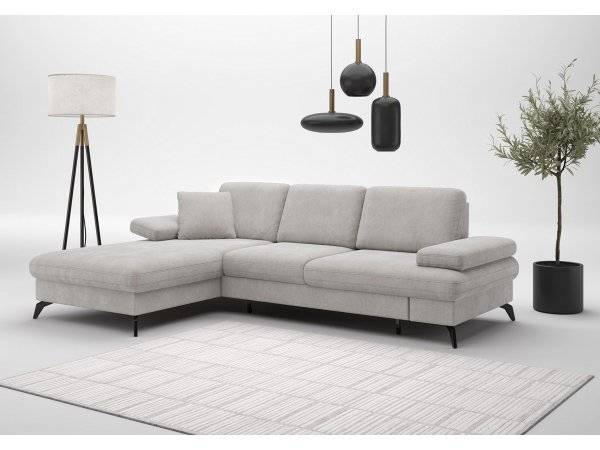 Rohová rozkládací sedací souprava MORRIS