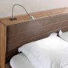 Postel boxspring s úložným prostorem KOLETA dub masiv