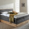 Postel boxspring s úložným prostorem KOLETA dub masiv