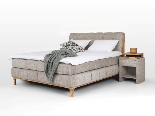 Postel boxspring MOON dub masiv