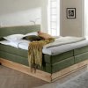 Postel boxspring s úložným prostorem KOLETA dub masiv