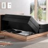 Postel boxspring s úložným prostorem KOLETA dub masiv
