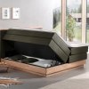 Postel boxspring s úložným prostorem KOLETA dub masiv