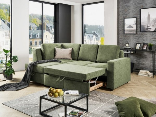 Rozkládací rohová sedací souprava MULTIFLEX PLUS 2