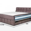 Postel boxspring DOWNTOWN
